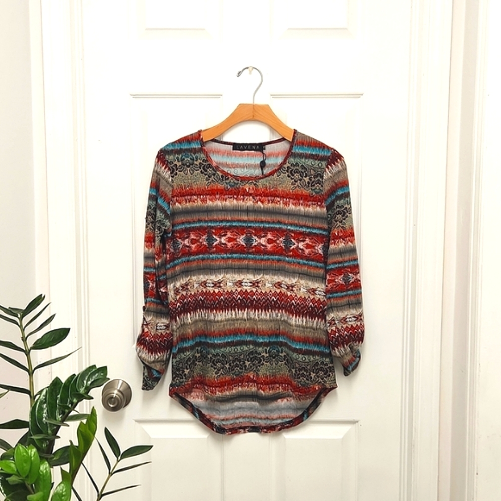 7|$30 LAVENA shirt size small